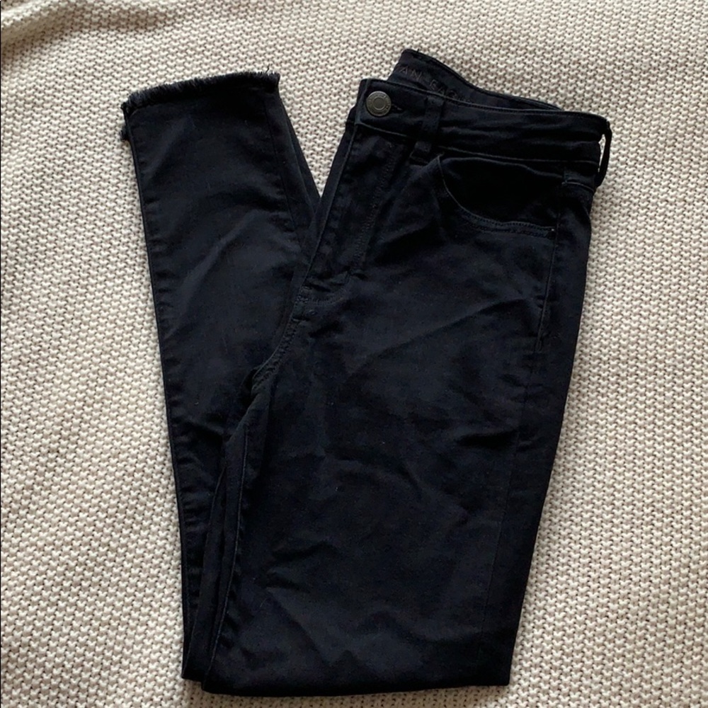 American Eagle high rise Crop Jegging